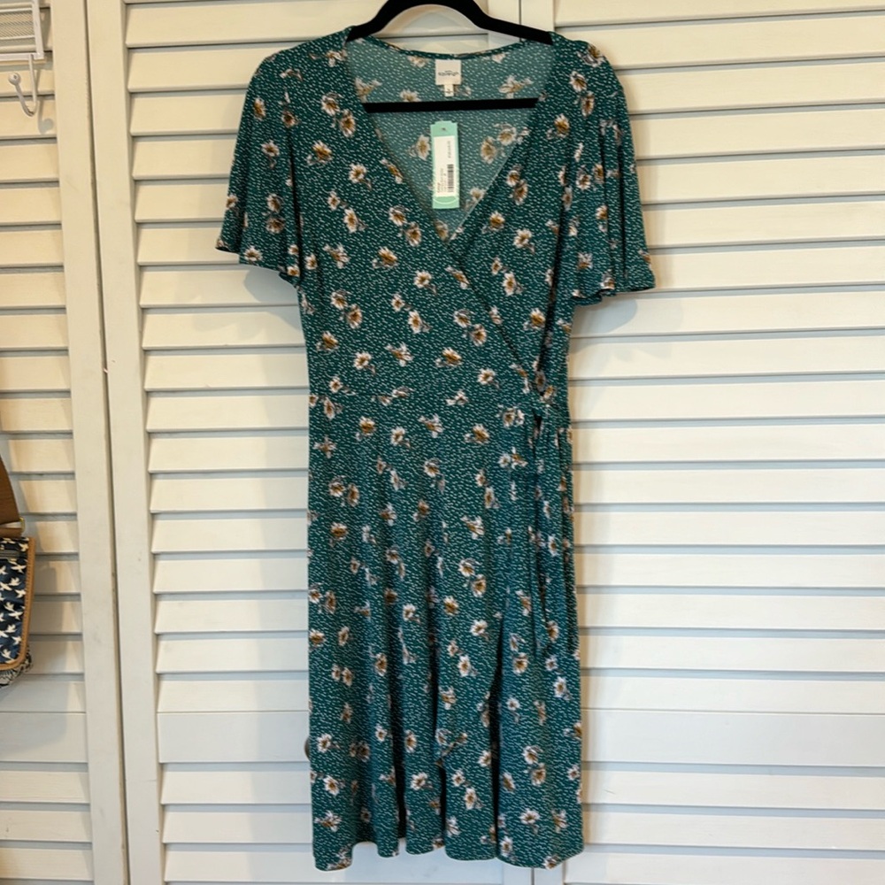 NWT Kaileigh Knit Faux Wrap Dress from Stitch Fix